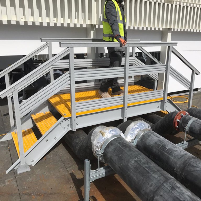 GRP Stairs And Access Platforms And Up And Over Walkways GRP Safety GRP Stairs And Access Platforms And Up And Over Walkways GRP Safety