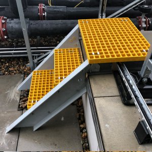 GRP Stairs and Access Platforms and Up and over walkways | GRP Safety